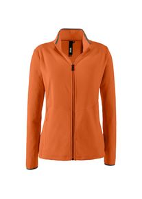 DEPROC Active , Fleecejacke »DECORAH II WOMEN«, weiche Fleecejacke in traditioneller Optik , orange , 54 (XXL) , 54 (XXL) , Leichte...