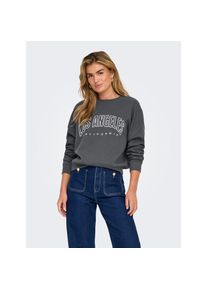 Only , Sweatshirt »ONLSWEAT L/S CREW OVERSIZE STATE SWT« , Ombre Blue Print:LOS ANGELES - CALIFORNIA , XS , XS , Sweater von Only