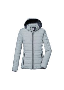 G.I.G.A. by Killtec G.I.G.A. DX by killtec, Damen, Steppjacke &raquo;GS 63 WMN QLTD JCKT_Uyaka&laquo; Steppjacke: wasser- und windabweisend, atmungsaktiv, abzippbare Kapuze, graublau
