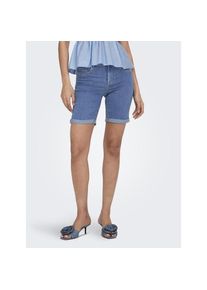 Only , Jeansshorts »ONLRAIN LIFE MID LONG DNM SHORTS NOOS« , Light Blue Denim , N-Gr , XL (42) -N-Gr , XL (42) , Jeans-Shorts von Only