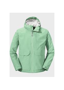 Schöffel Schöffel , Damen , Outdoorjacke »Jacket Lausanne M« mit Kapuze , 6055 - grün , 50 , 50 , Hoher Wetterschutz durch 2-Lagen VENTURI Bekleidung