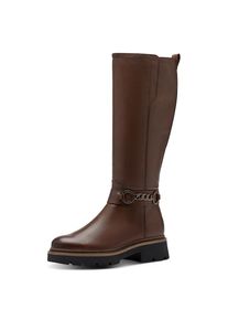 Tamaris , Stiefel , cognac , 42 , 42 , Mit Reißverschluss an der Innenseite