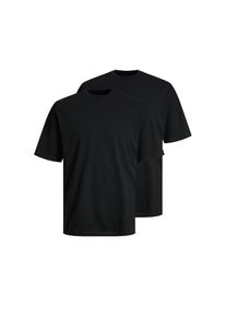 Jack & Jones Jack & Jones , Rundhalsshirt »JJEBRADLEY TEE SS O-NECK 2PK MP NOOS«, (2 tlg.) , black , M , M , T-Shirt von Jack & Jones