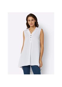 Inspirationen , Damen , Klassische Bluse , ecru , 38 , 38 , figurschmeichelnd