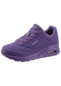 Skechers , Sneaker »UNO - NIGHT SHADES«, im Monochrome-Look , lila-uni , 36 , 36 , Retro Halbschuh mit Luftkammernsohle