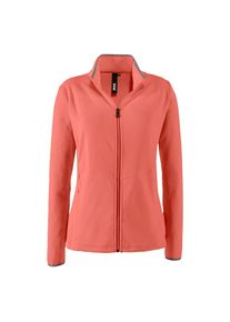 DEPROC Active, Damen, Fleecejacke &raquo;DECORAH II WOMEN&laquo; weiche Fleecejacke in traditioneller Optik, rose, 36 (S), rose, Leichte Basic-Fleecejacke mit 