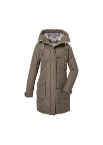G.I.G.A. by Killtec G.I.G.A. DX by killtec , Parka »GW 44 WMN PRK« , sand , 46 , 46 , Damen Winterparka mit regulierbarer Kapuze