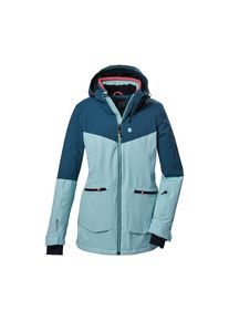 Killtec, Damen, Skijacke &raquo;KSW 40 WMN SKI JCKT&laquo; Wasserdicht, atmungsaktiv, verschwei&szlig;te N&auml;hte, viele Taschen, hellblau, 42, hellblau, Damen 