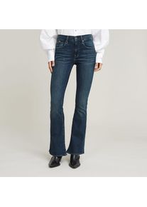 G-Star Raw G-STAR, Damen, Bootcut-Jeans &raquo;3301 Flare Wmn&laquo;, worn in icy blue, L&auml;nge 30, 30 -L&auml;nge 30, worn in icy blue, Jeans von G-Star