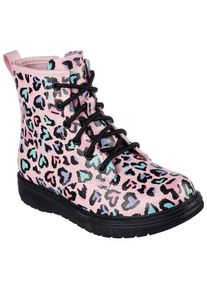 Skechers , Kinder,Jugendliche , Schnürstiefel »GRAVLEN - TOTALLY WILD« mit Reißverschluss , pink-kombiniert , 36 , 36 , Stiefel mit Animal-Print
