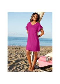 feel good , Damen , Tunikakleid »Tunika« , magenta , Normalgrößen , 44/46 -Normalgrößen , 44/46 , Single-Jersey