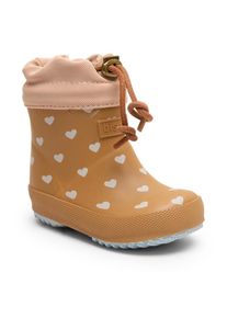 bisgaard , Gummistiefel »baby thermo rubber«, Regenstiefel mit Wollfutter, Größenschablone zum Download , Herz-gelb , 21 , 21 , Thermo Gummistiefel...