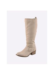 Andrea Conti, Damen, Stiefel, taupe, 38, taupe, trageangenehmes Textilmaterial