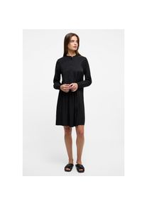 Eterna , Blusenkleid »LOOSE FIT« , schwarz , Normalgrößen , 42 -Normalgrößen , 42 , Steh-Kragen