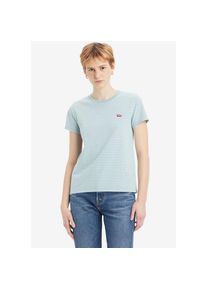 Levi's Levi's , T-Shirt »The perfect Tee«, mit kleiner Logo-Stickerei , yosemite stripe aron , S , S , Rundhalsshirt mit Mini-Batwing-Stickerei von Levi's