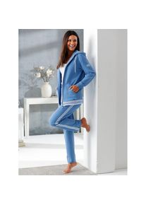 feel good , Damen , Jerseyhose , mittelblau , Normalgrößen , 36/38 -Normalgrößen , 36/38 , Sweatware