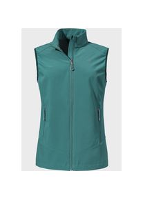 Sch&ouml;ffel Sch&ouml;ffel, Damen, Funktionsweste &raquo;Softshell Vest Tonion L&laquo;, 6755 - gr&uuml;n, 42, 6755 - gr&uuml;n, Gro&szlig;er Einsatzbereich durch winddichte VENTURI Membran