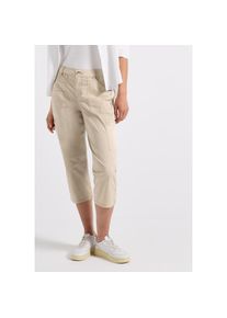 Street One, Damen, 3/4-Hose &raquo;Style Yulius&laquo; im Cargo-Style, barley beige, N-Gr, 34 -N-Gr, barley beige, 3/4 Satin Hose mit Taschen von Street One