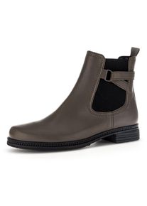 Gabor , Chelseaboots, mit seitlichen Zierriemchen , taupe , 41 , 41 , Chelseaboots mit Best Fitting Ausstattung