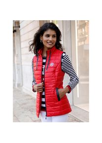 Classic Basics , Damen , Steppweste , rot , 54 , 54 , dezenter Glanz