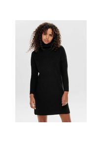 Only , Strickkleid »ONLJANA L/S COWLNCK DRESS« , black , N-Gr , S -N-Gr , S , Elastisches Material sorgt für eine optimale Passform und...