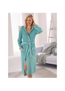 feel good , Damenbademantel , ozean , 80% Baumwolle, 20% Polyester , 52/54