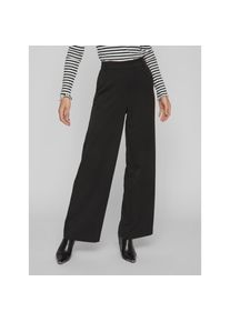Vila, Damen, Anzughose &raquo;VIVARONE HW WIDE PANT - NOOS&laquo;, Black, N-Gr, 40L -N-Gr, Black, High Waist Hose mit weitem Bein von Vila