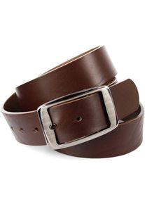 Anthoni Crown, Damen, Lederg&uuml;rtel, braun, braun, Hochwertiges Vollleder