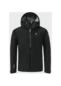 Schöffel Schöffel , Damen , Outdoorjacke »Hiking Jacket Style Cascata MNS« mit Kapuze , 9990 - schwarz , 56 , 56 , Wasserdicht & sehr atmungsaktiv dank...