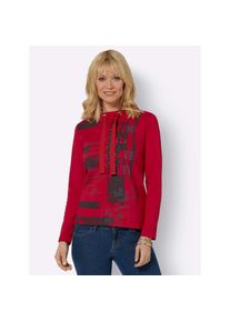Ambria , Damen , Sweatshirt , rot , 46 , 46 , mit 50% Baumwolle