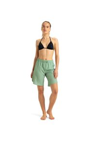 Roxy, Damen, Boardshorts &raquo; Wave 9"&laquo;, gr&uuml;n, L, gr&uuml;n, Stoff: Popeline, Polyester und...
