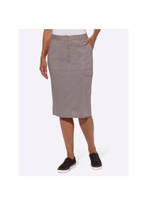 Casual Looks , Cargorock , taupe , 25 , 25 , Baumwoll-Qualität
