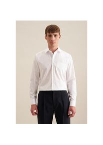 Seidensticker, Herren, Businesshemd &raquo;Schwarze Rose&laquo; Regular 1/1 Extra lang Kentkragen Uni, wei&szlig;, verl&auml;ngerte &Auml;rmell&auml;ngen, S38 -verl&auml;ngerte &Auml;rmell&auml;ngen