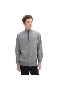 Tom Tailor Denim , Troyer, mit Troyer Kragen , navy white mouline , S , S , Troyer von Tom Tailor Denim