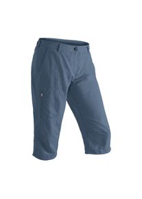 Maier Sports, Damen, Caprihose &raquo;Neckar&laquo; Robuste Funktionshose in Capril&auml;nge, ideal f&uuml;rs Wandern, jeansblau, Normalgr&ouml;&szlig;en, 44 -Normalgr&ouml;&szlig;en, jeansblau,