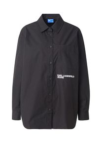 KARL LAGERFELD JEANS Camicia da donna Donna - nero / bianco
