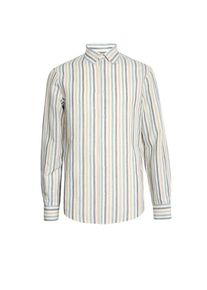 Marks & Spencer Marks & Spencer Heren Overhemd beige / blauw / wit S
