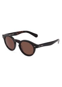Polo Ralph Lauren PH4165 Mannen Zonnebril, Havanna glanzend
