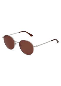 Calvin Klein CK21127S Unisex Zonnebril, zilver