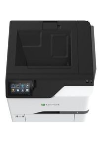 Lexmark CS730de Colour 1200 x 1200 DPI A4 (Laser, Farbe), Drucker, Weiss, Schwarz