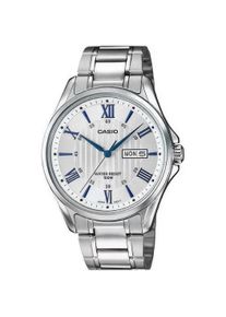 Casio, Armbanduhr, MTP-1384D-7A2VDF Herrenuhr + BOX, Schwarz, (Analoguhr)