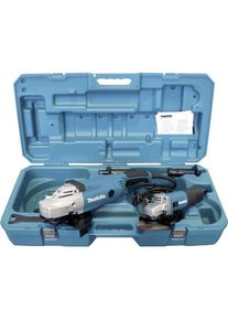 Makita DK0052G Winkelschleifer-Set GA9020R 9558NBR Schleifmaschine 2200 Watt blau schwarz