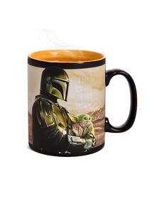 Mando with Grogu thermo effect cup - Star Wars The Mandalorian