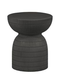 Woood , Couchtisch »Samson«, runde Form, aus Fibreclay, Höhe 44 cm , Kaffee + Kaffee
