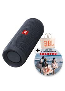 JBL , Bluetooth-Lautsprecher »Set: Flip Essential 2 + gratis dazu: XXL Strandtasche« , Schwarz , Inklusive JBL XXL Strandtasche