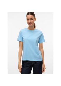 Véro Moda Vero Moda , Kurzarmshirt »VMPAULINA SS T-SHIRT GA JRS NOOS« , Airy Blue , XL , XL , Modisches Kurzarmshirt aus pflegeleichtem Jersey-Material