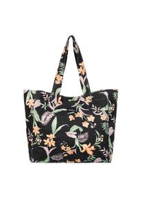 Roxy , Strandtasche »ANTI BAD VIBES PRINTED«, mit Blumenmuster , ANTHRACITE I