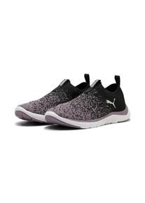 Puma , Slip-On Sneaker »SOFTRIDE REMI SLIP-ON KNIT WN'S« , Puma Black-Plum Jam , 40,5 , 40,5 , Tief geschnittener Schuh