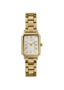 Timex, Damen, Quarzuhr &raquo;DRESS&laquo; Armbanduhr, Damenuhr, Metallarmband, analog, goldfarben, goldfarben, Stilvolle Armbanduhr f&uuml;r Damen