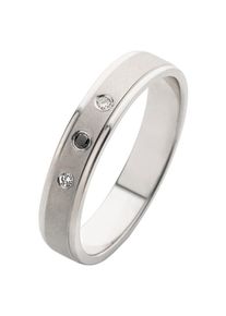 Firetti, Damen, Trauring &raquo;Schmuck Geschenk Hochzeit Ehering Trauring "LIEBE"&laquo; Made in Germany, wahlweise mit oder ohne Brillanten, silberfarben, 